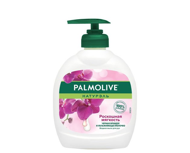 Palmolive Naturals თხევადი საპონი შავი ორქიდეა 300მლ